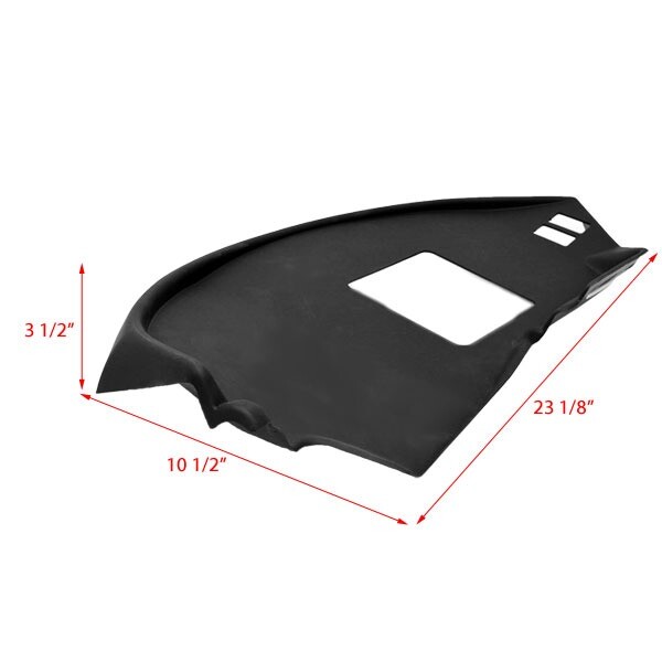 Stratos Boat Chartplotter Panel 7KE122E | 189 VLO Black Plastic