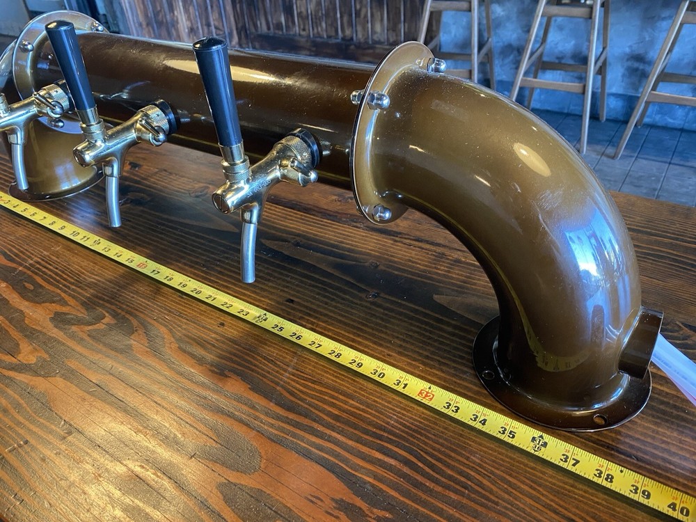 3 Tap Draft Beer Tower Glycol system