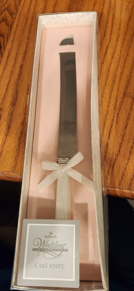 Vintage Hallmark Wedding Cake Knife