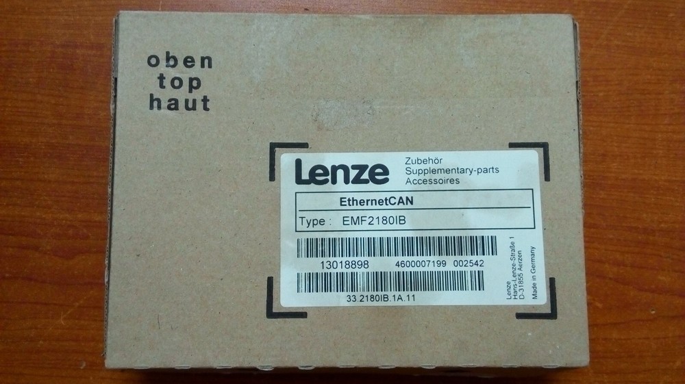 Lenze 9400 EthernetCAN communication module Type: EMF2180IB - Brand New.