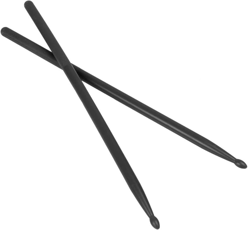 OriGlam 2pcs Drum Sticks 5A Drumsticks Set, Comfortable Black