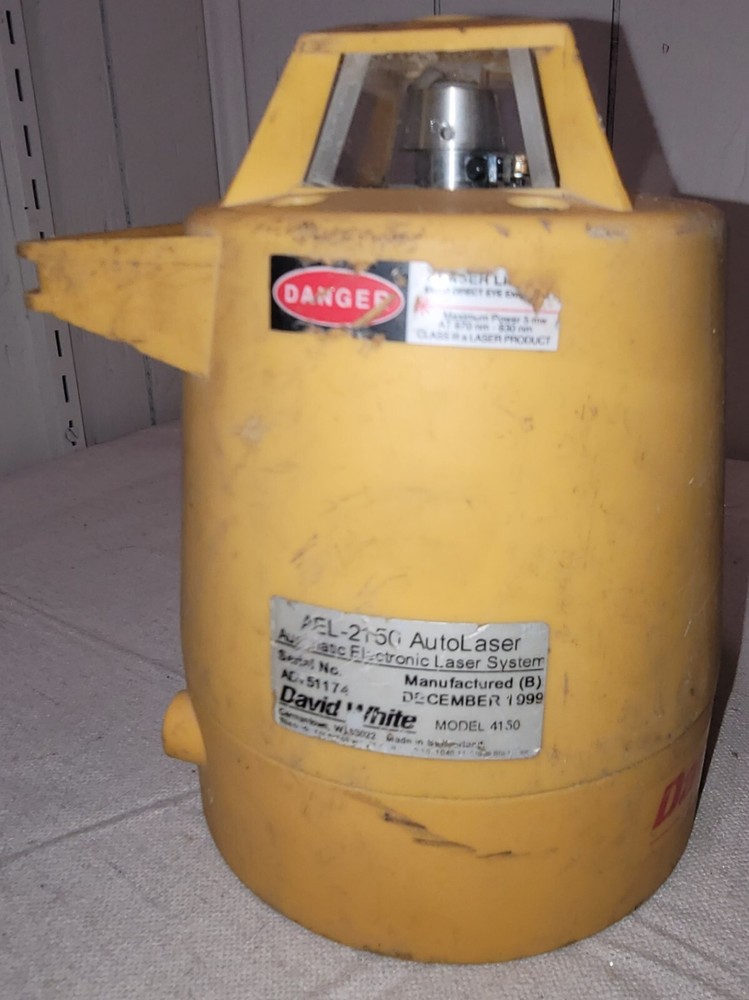 David White AutoLaser 2150 AEL-2150 Automatic Electronic Laser System Model 4150
