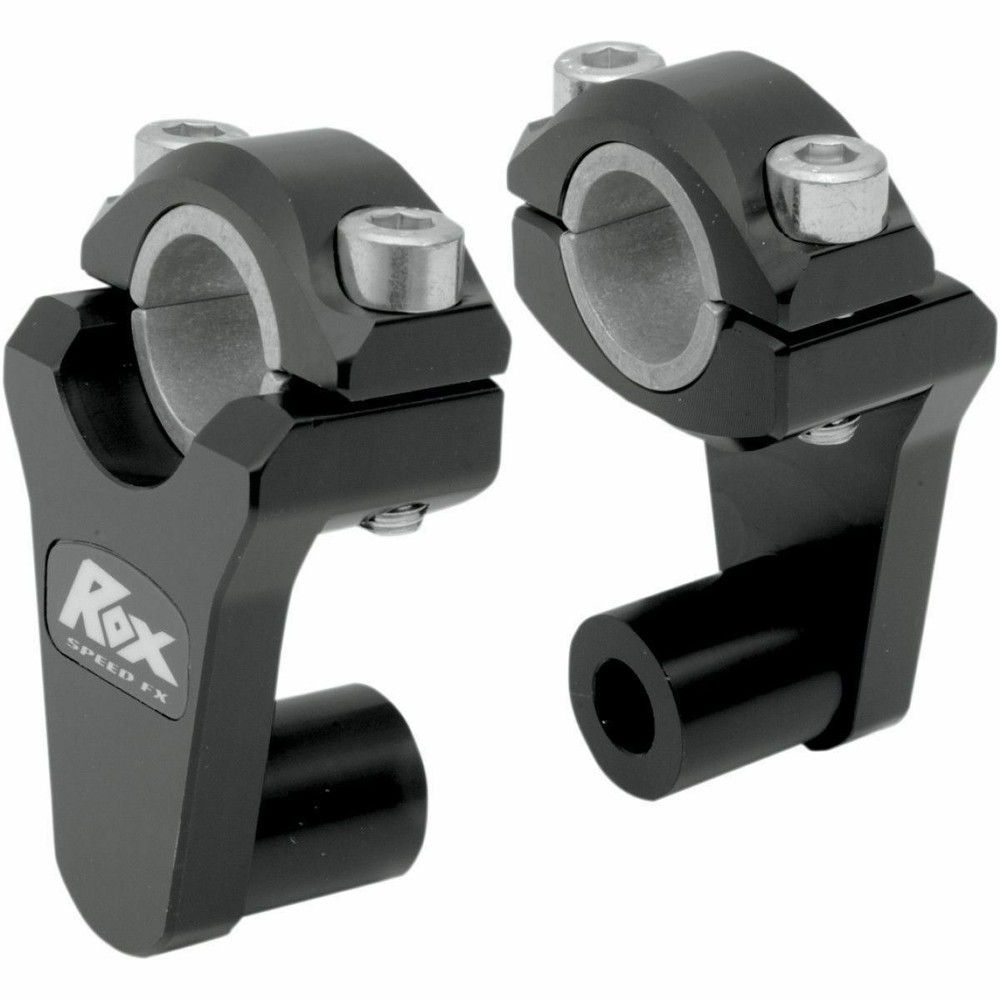 Fasst Flexx 15 Quad Low Handlebars Bars Blue Rox 2" Riser Grips Banshee Blaster