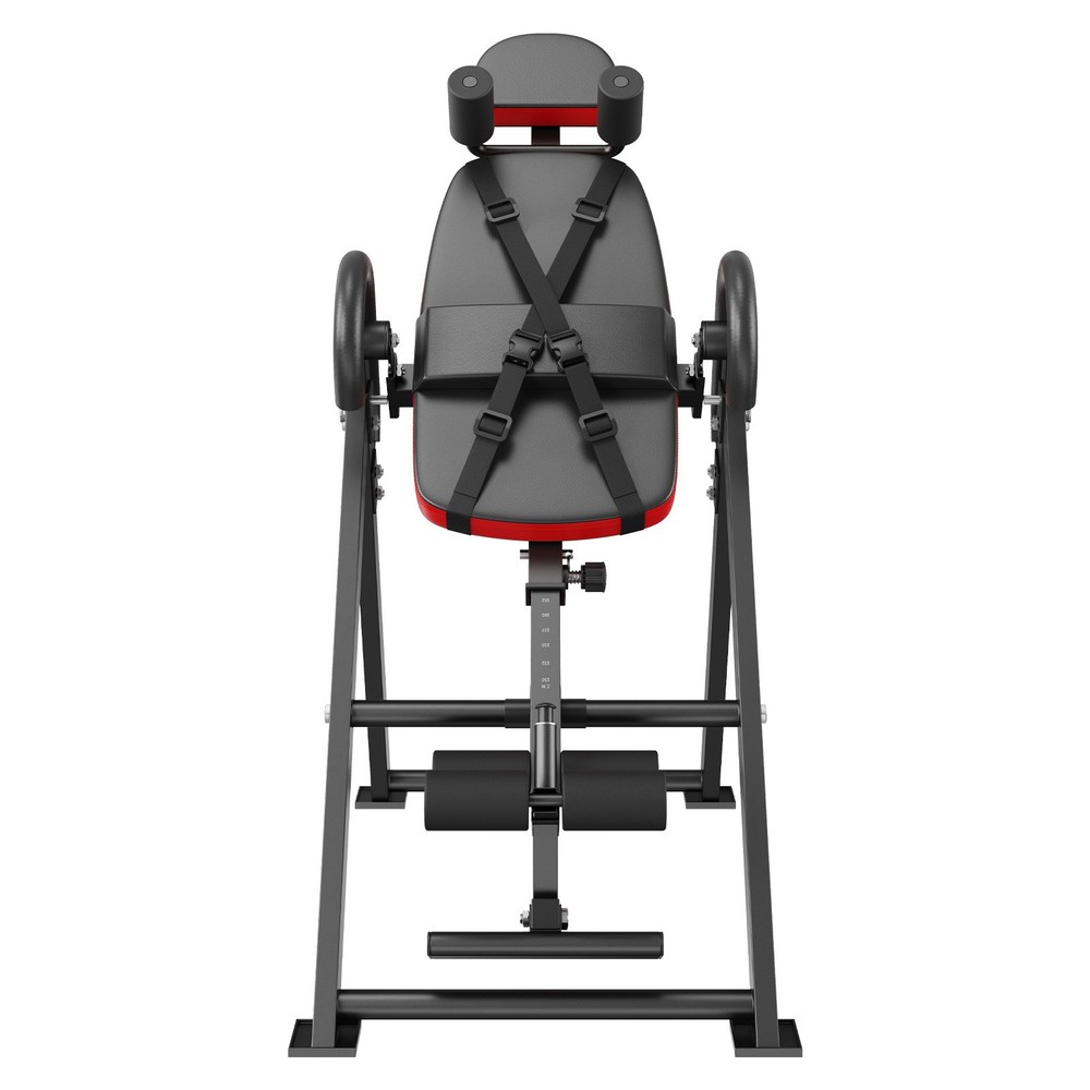 Folding Inversion Table for Back Stretching - Adjustable Height, 300 lb Capacity