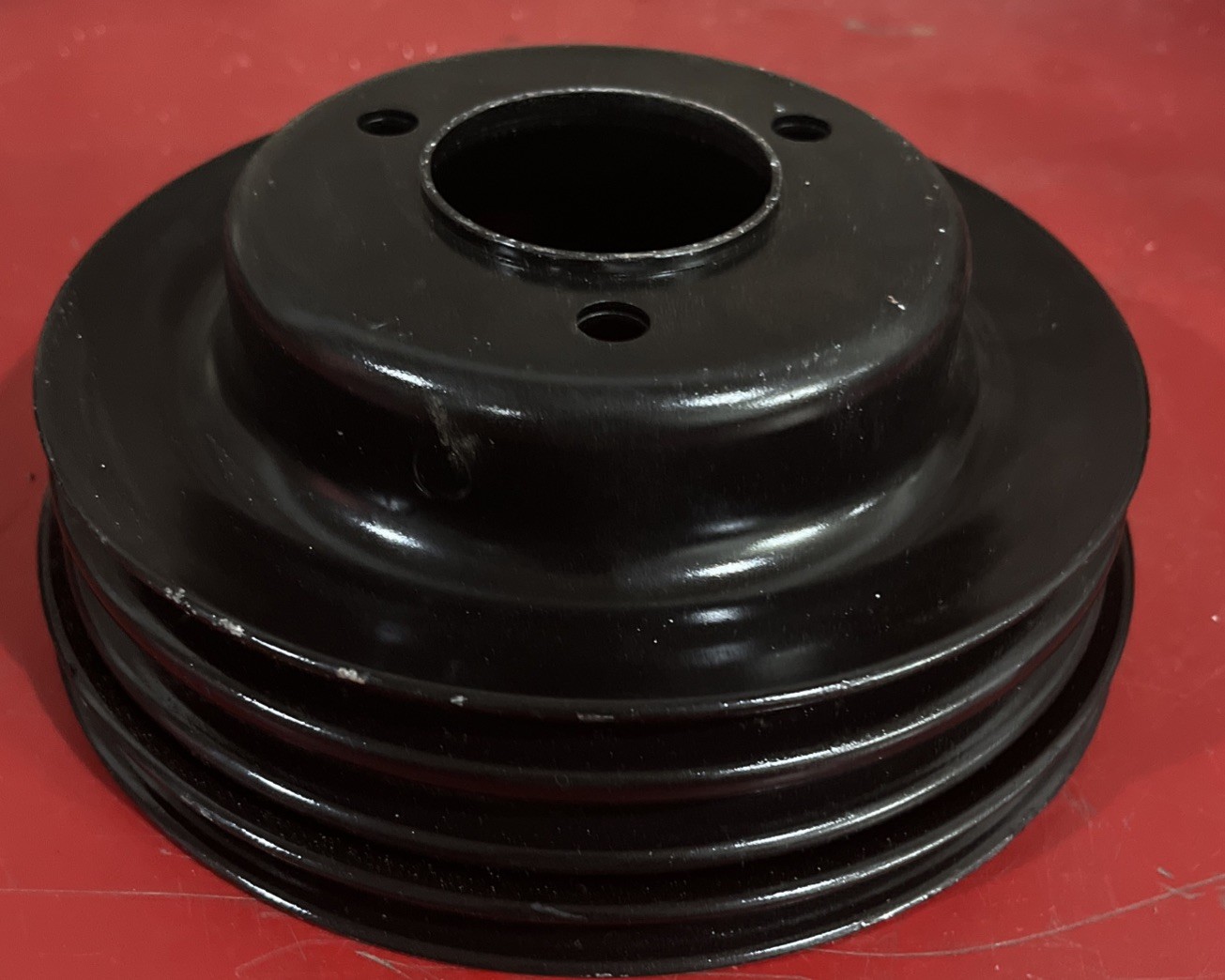 1969 OEM Chevrolet Crankshaft Balancer Pulley w AC 396 GM 3946014 AH