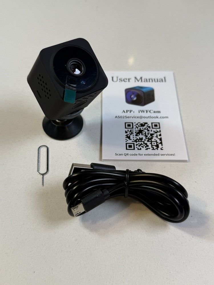 New Security Camera,Motion Detection/Smart Alerts, Black And Small Camera