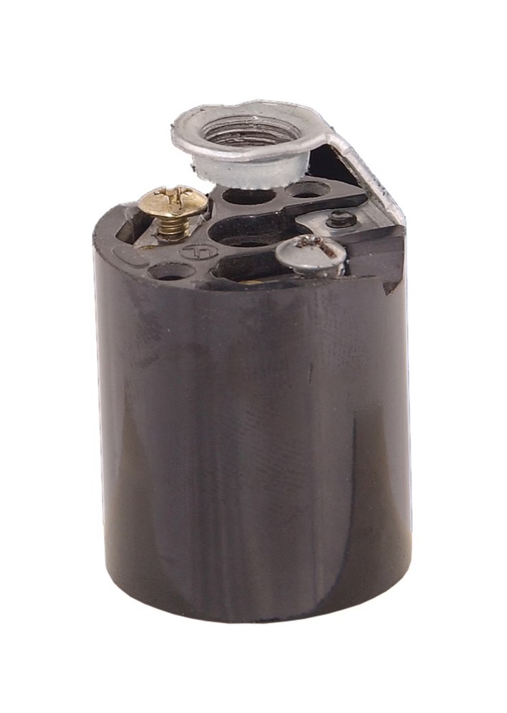 B&P Lamp® Medium (Standard) Size Bakelite Fixture Socket