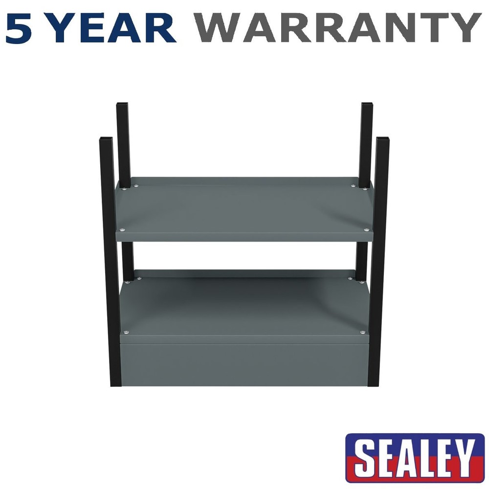 Sealey Modular Storage Base unit 2 Shelves 580mm APMRB1