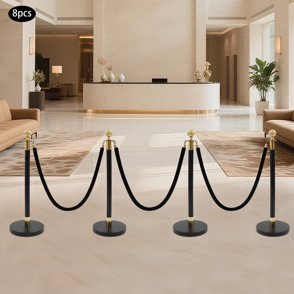 Stanchion Posts, Crowd Control Barriers, Stanchion Post with Ball Top