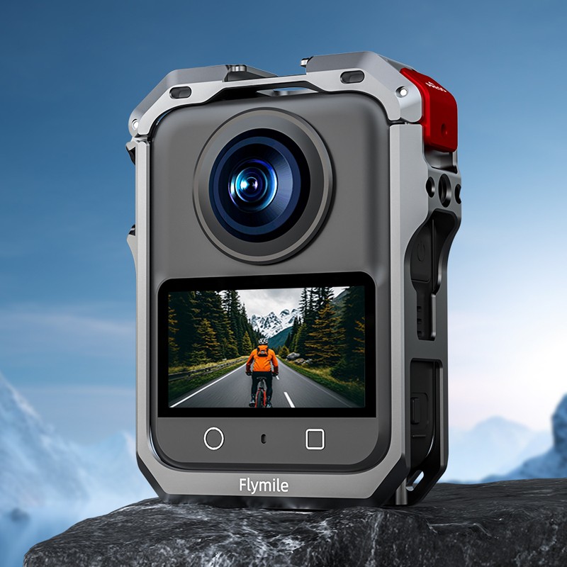 Protective Metal Shock Drop Resistant Bezel For DJI Osmo 360 Panoramic Camera