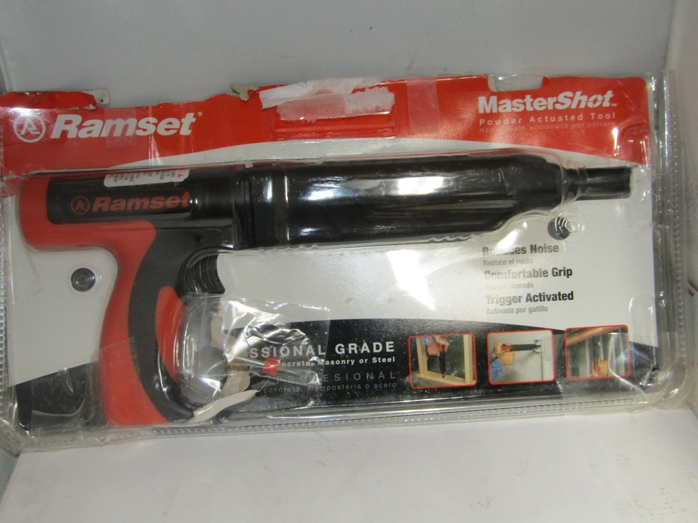 Ramset MasterShot 0.22 Caliber Powder Actuated Tool-Pro Grade