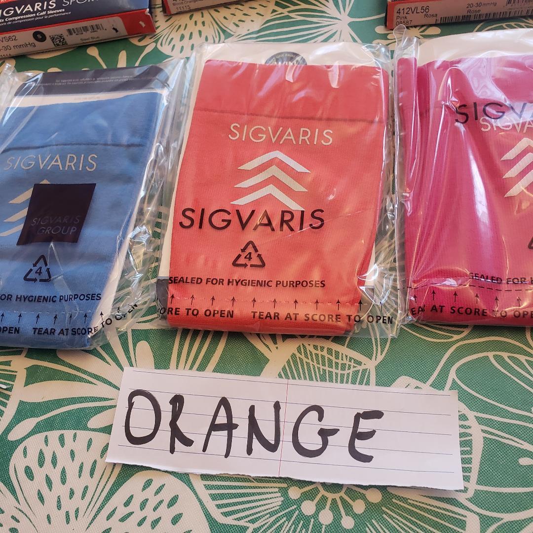 Sigvaris Performance Calf Sleeves Men Women Unisex 20-30 Compression Size Color