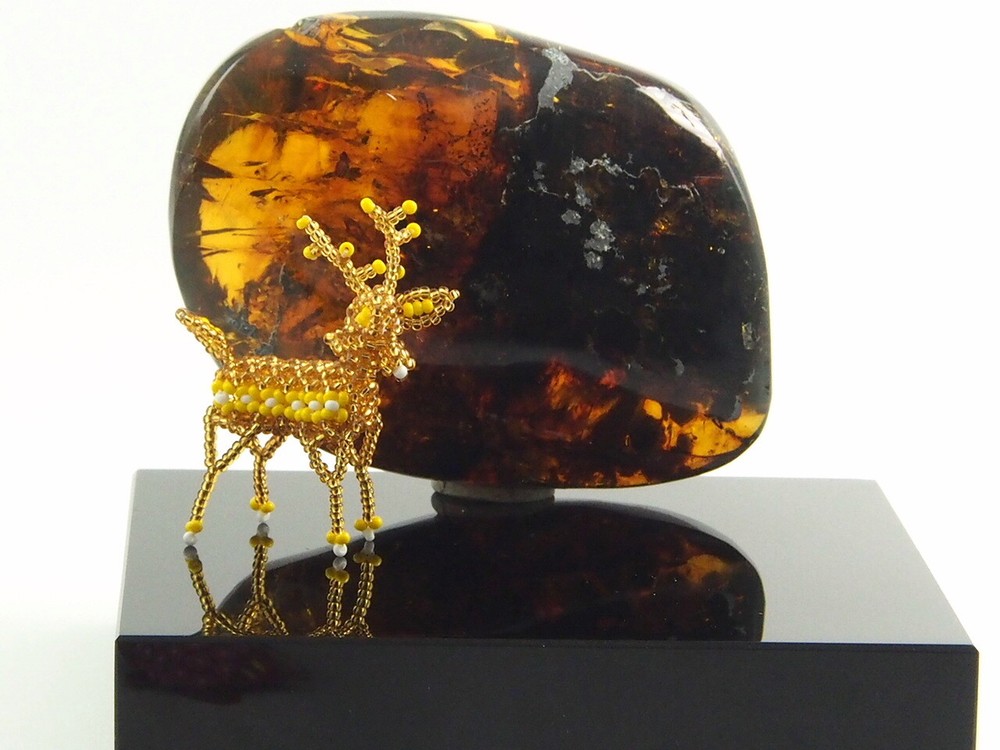 Fully Polished Mexican Amber 149.8 g