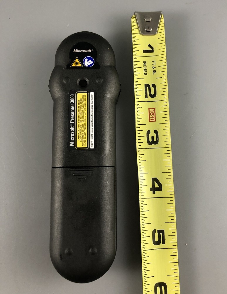 Microsoft Presenter 3000 Pointer Wireless Untested Xy8