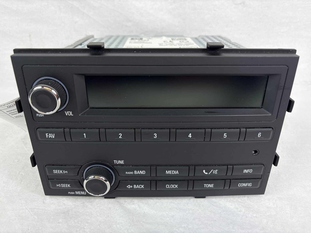 Audio & Visual Equip.(radio) CHEVY SONIC 15 16