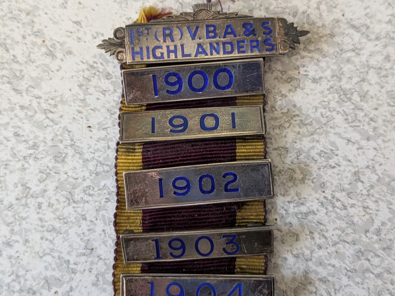 ANTIQUE SILVER MILITARY SPORTS MEDAL - 1ST RESERVE ARGYLL SUTHERLAND HIGHLANDERS