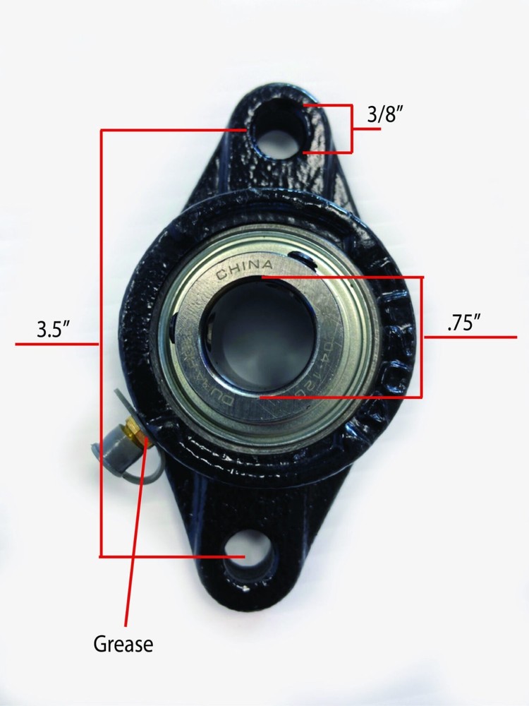 Bearing Kit, Chute Sh 96501