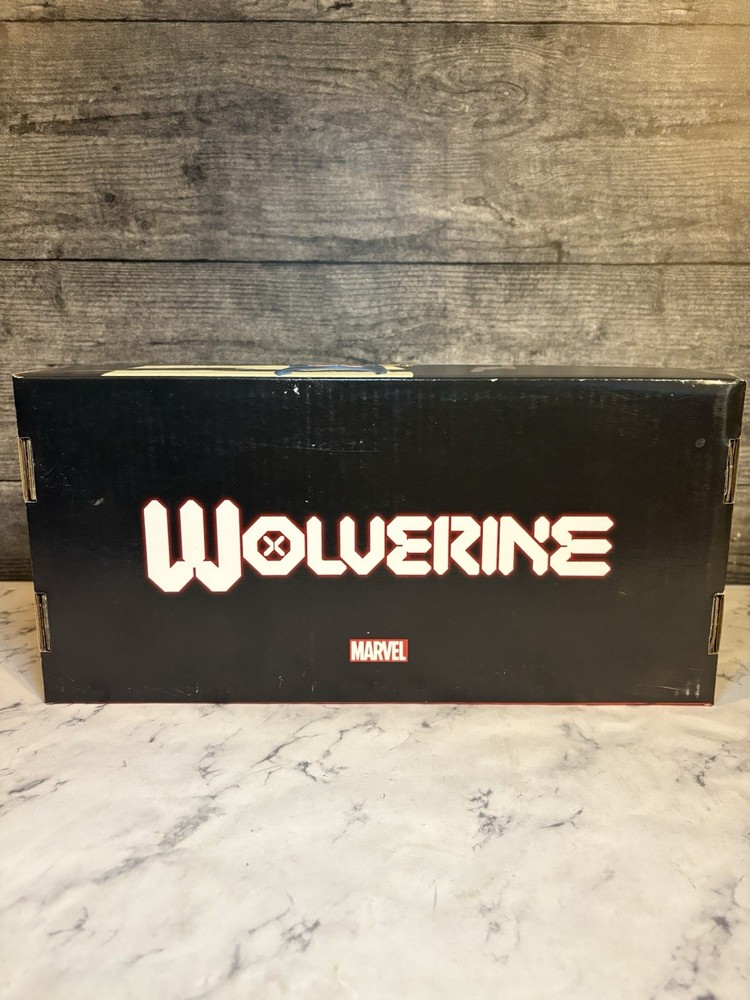 MARVEL GRAPHIC SHORT BOX 150 COMIC BOOK STORAGE BOX WOLVERINE DOUBLE SIDE