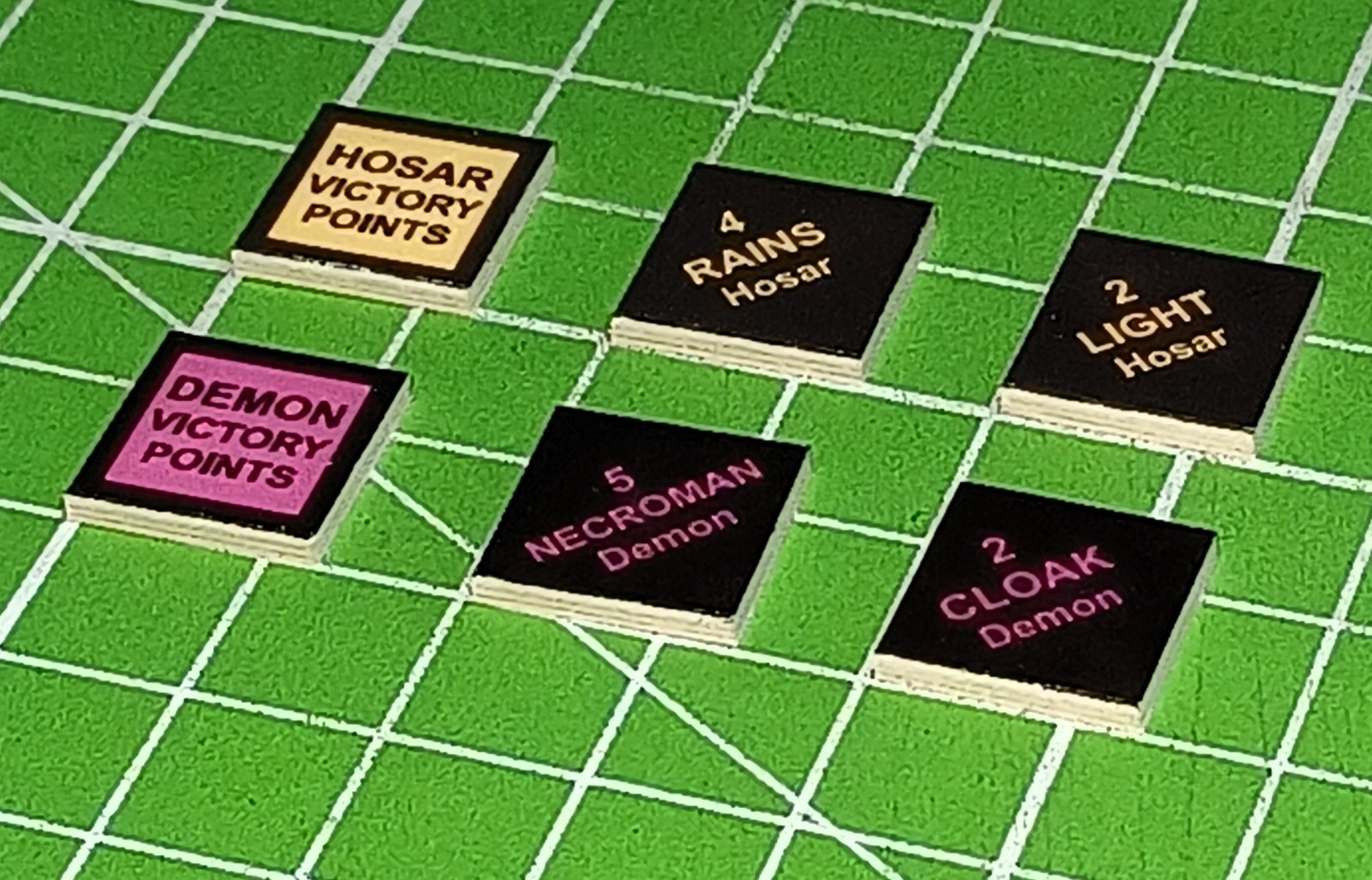 *NEW* DemonLord, Fantasy, Complete game 156 counters +Rules +Quick ref +A2 map.