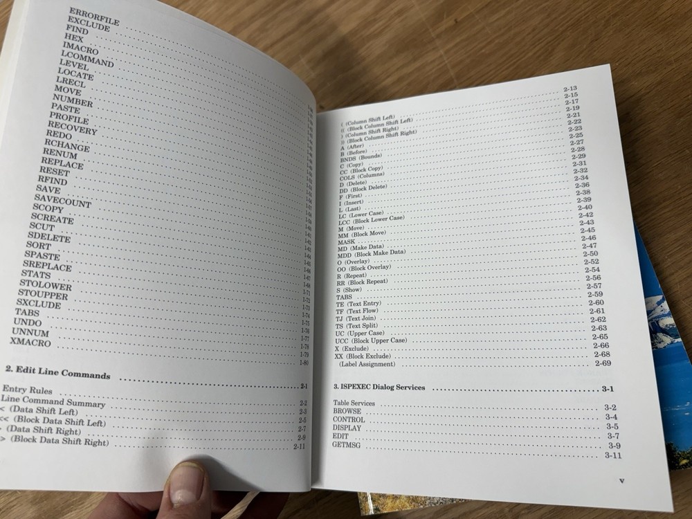 SPF/PC Command Reference for OS/2 and DOS Books User's Guide