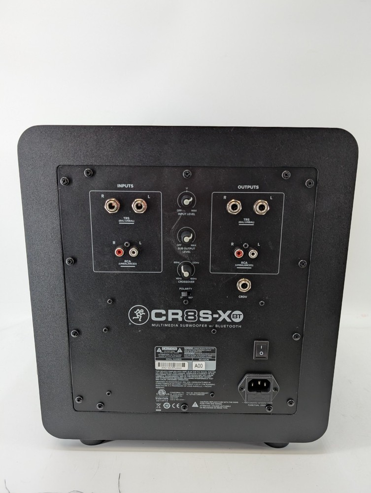 Mackie CR8S-XBT Creative 8" Multimedia Subwoofer with Bluetooth