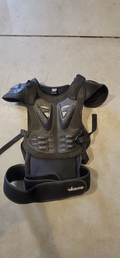 Webtop youth large chest/back protector