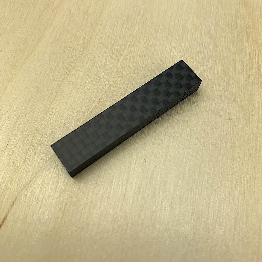 Ukelele Carbon Nut Blank - Flat - UKC-02