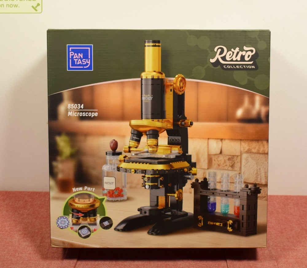 Pantasy Microscope Buildable Brick Block Set 85034