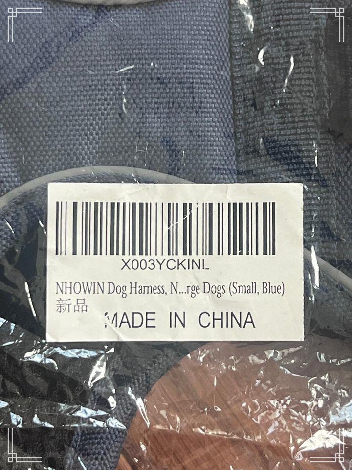 🐕 Adjustable Dog Harness (Small, Blue) 🐕
