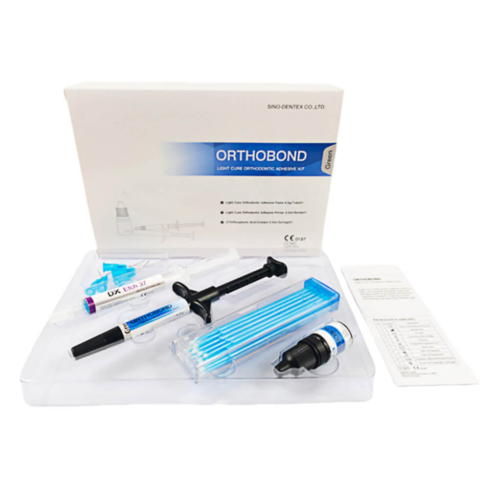 Dental Bonding Orthobond Adhesive Kit - Clear Paste & Primer