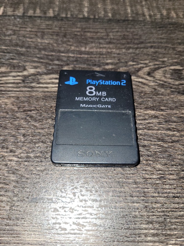 Sony PlayStation 2 8MB Memory Card TESTED/WORKS
