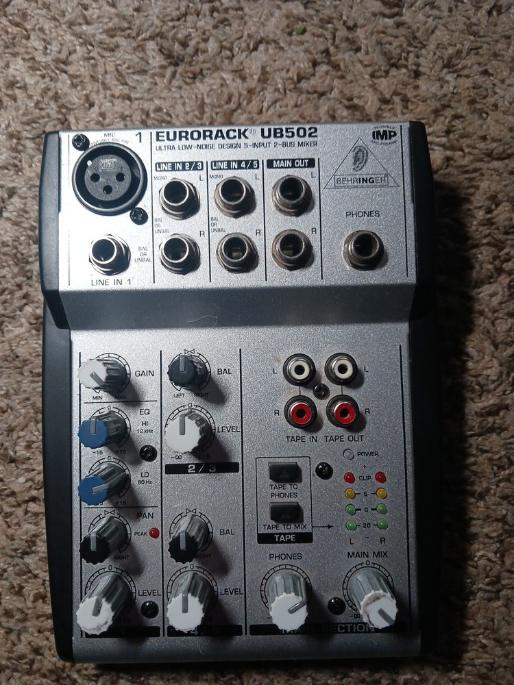 Behringer Europack UB502(untested)