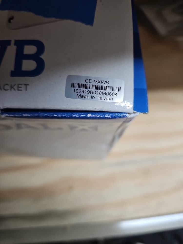 Clinton Electronics Vandal X Series CE-VXWB Camera Mount #240