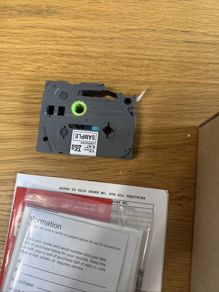 New Brother P-Touch PT-D400 Versatile Easy-To-Use Compact Label Maker Read!