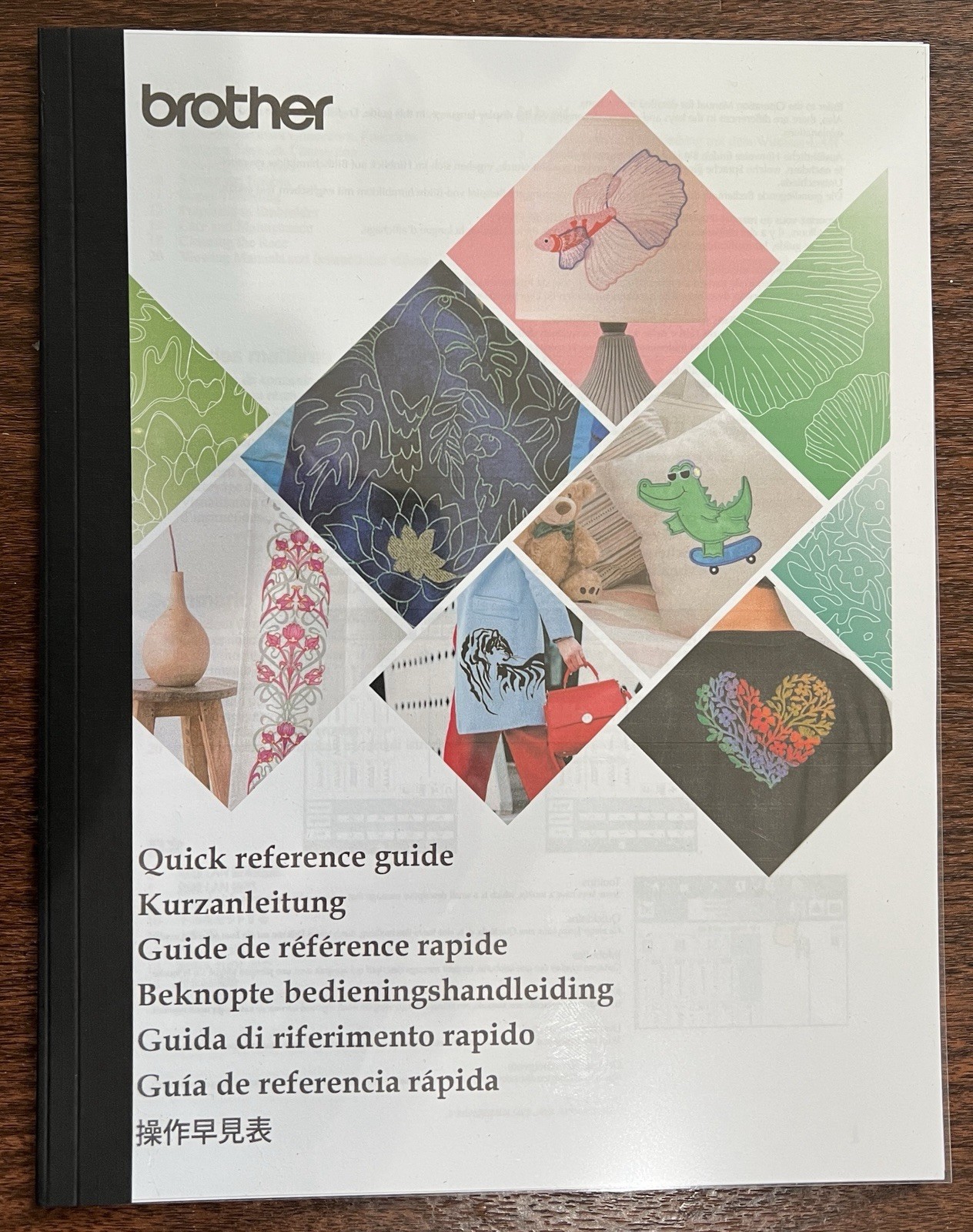 Brother Aveneer Ev1-LE Manual Limited Edition: Bundle 4 Books, Full Color