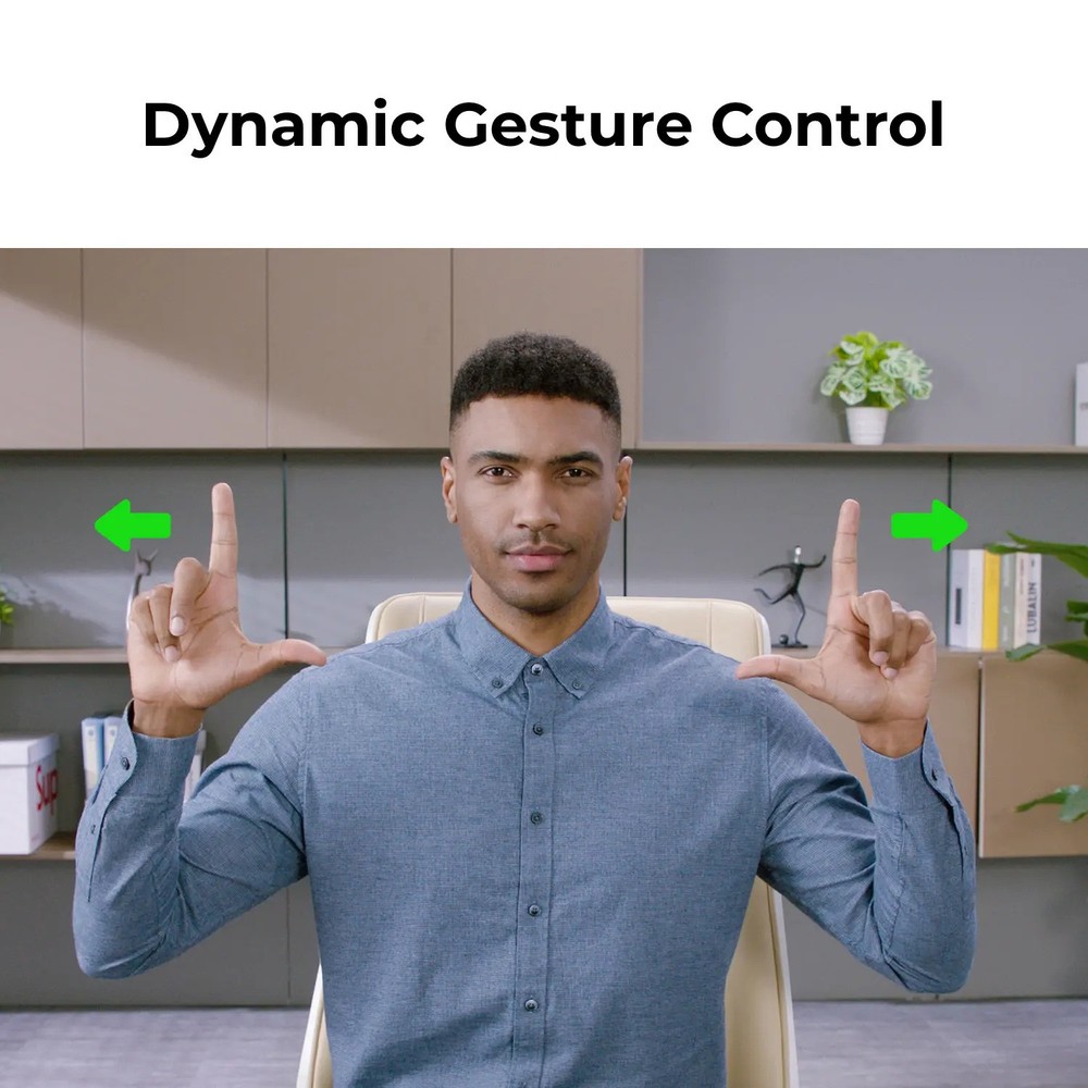 OBSBOT Tiny 2 AI Powered PTZ 4K Webcam with Dual Native ISO Technology