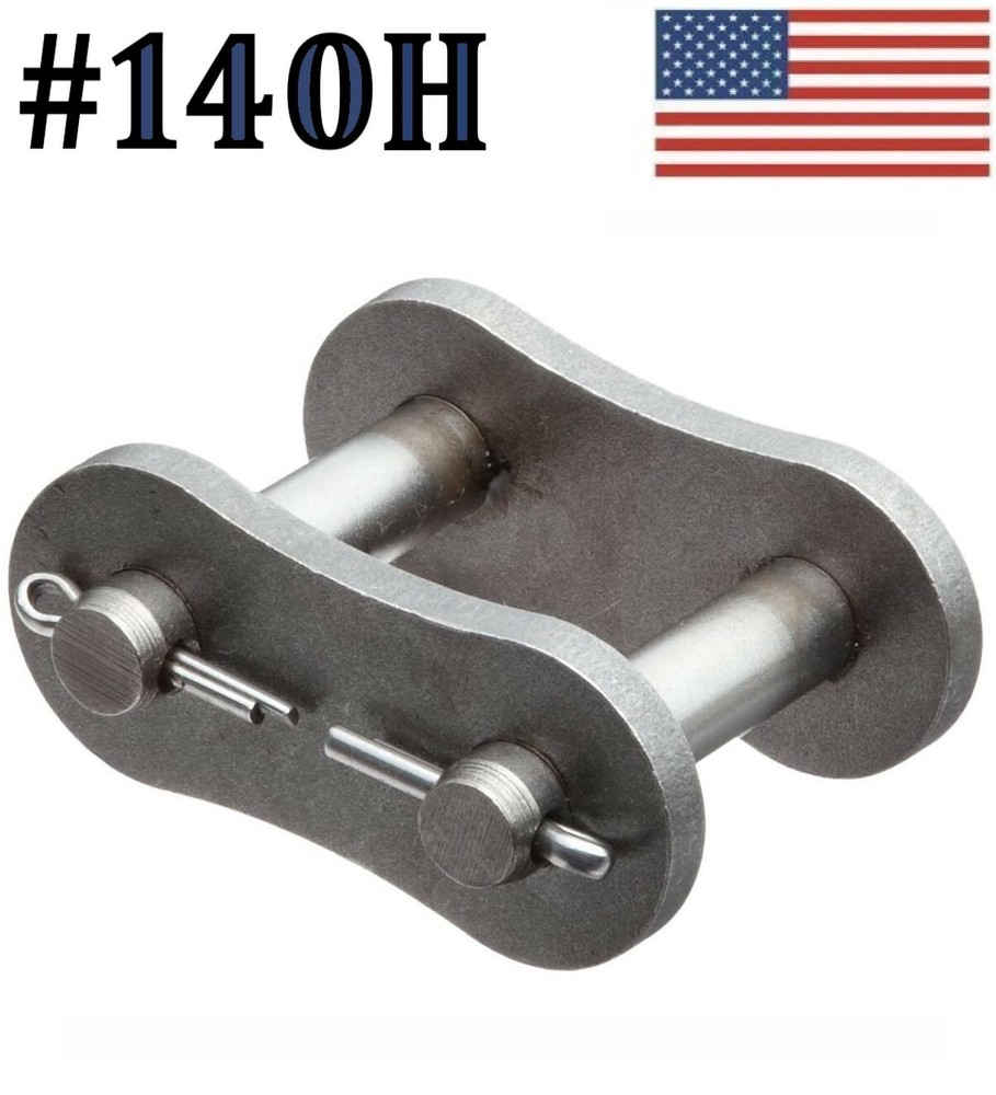 #140H Roller Chain Connecting / Master Link Pack of 2 Same Day Priority Shipping