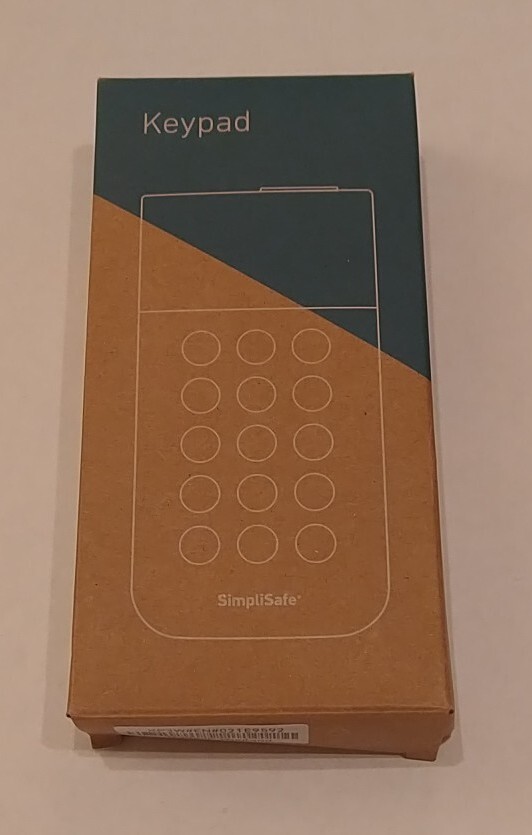 SimpliSafe Home Security System Wireless Security Keypad KP3W SSKP3 - White NEW