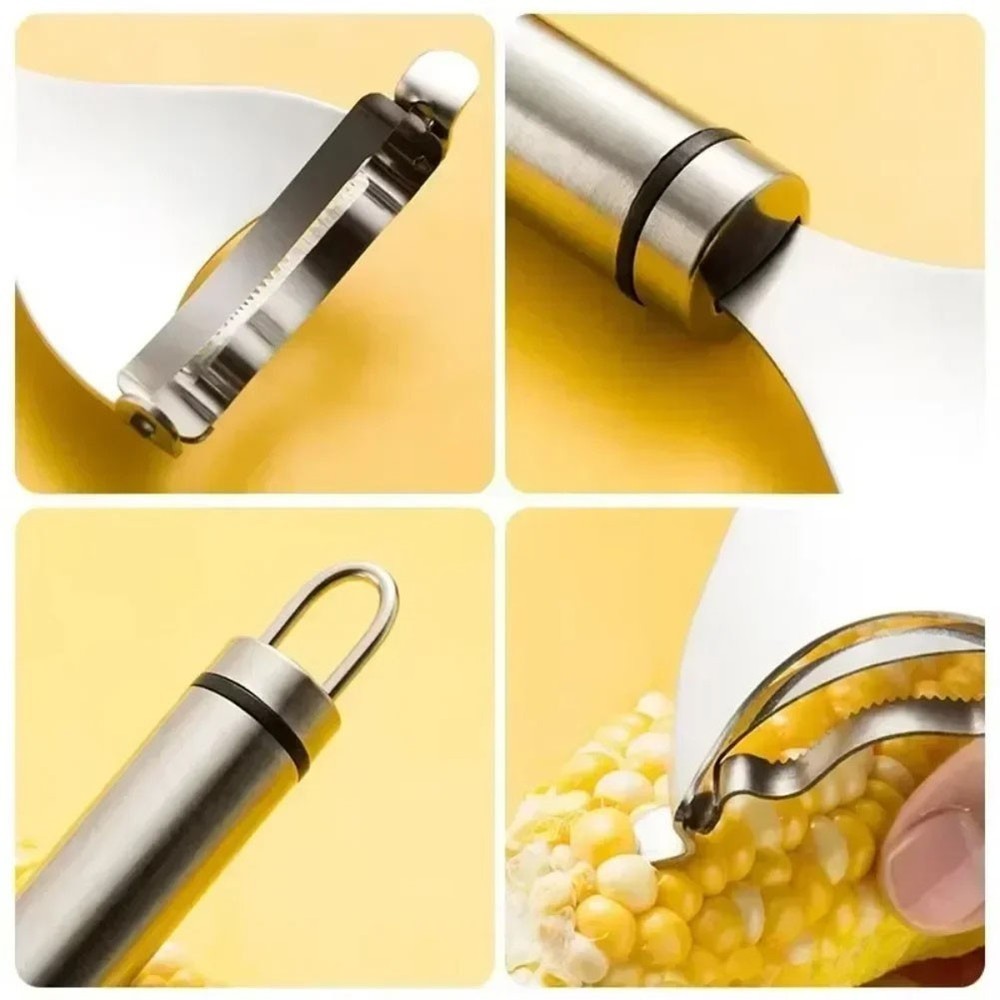 Stainless Steel Corn Peeler for Efficient and Quick Corn Kernel Removal