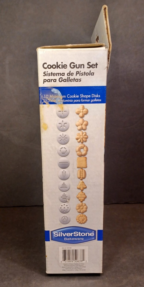 SilverStone Bakeware Cookie Gun Set NEW