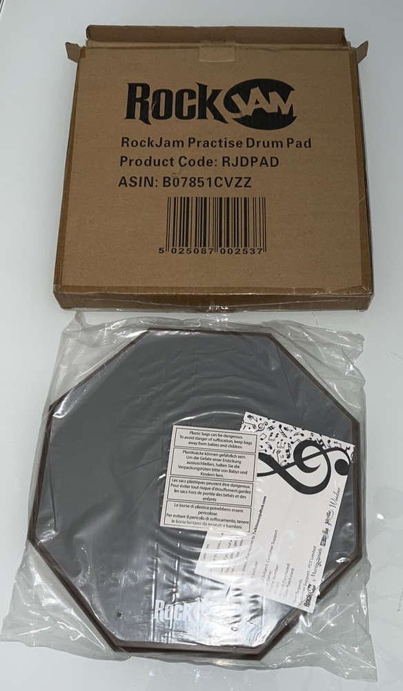 New: Rock Jam Drum Practice Drum Pad