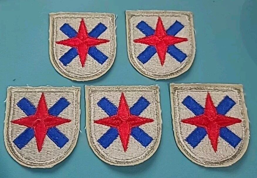 14th Army Corps Patch-Cut Edge-Snow Back-Original WW-II (1 Patch)*