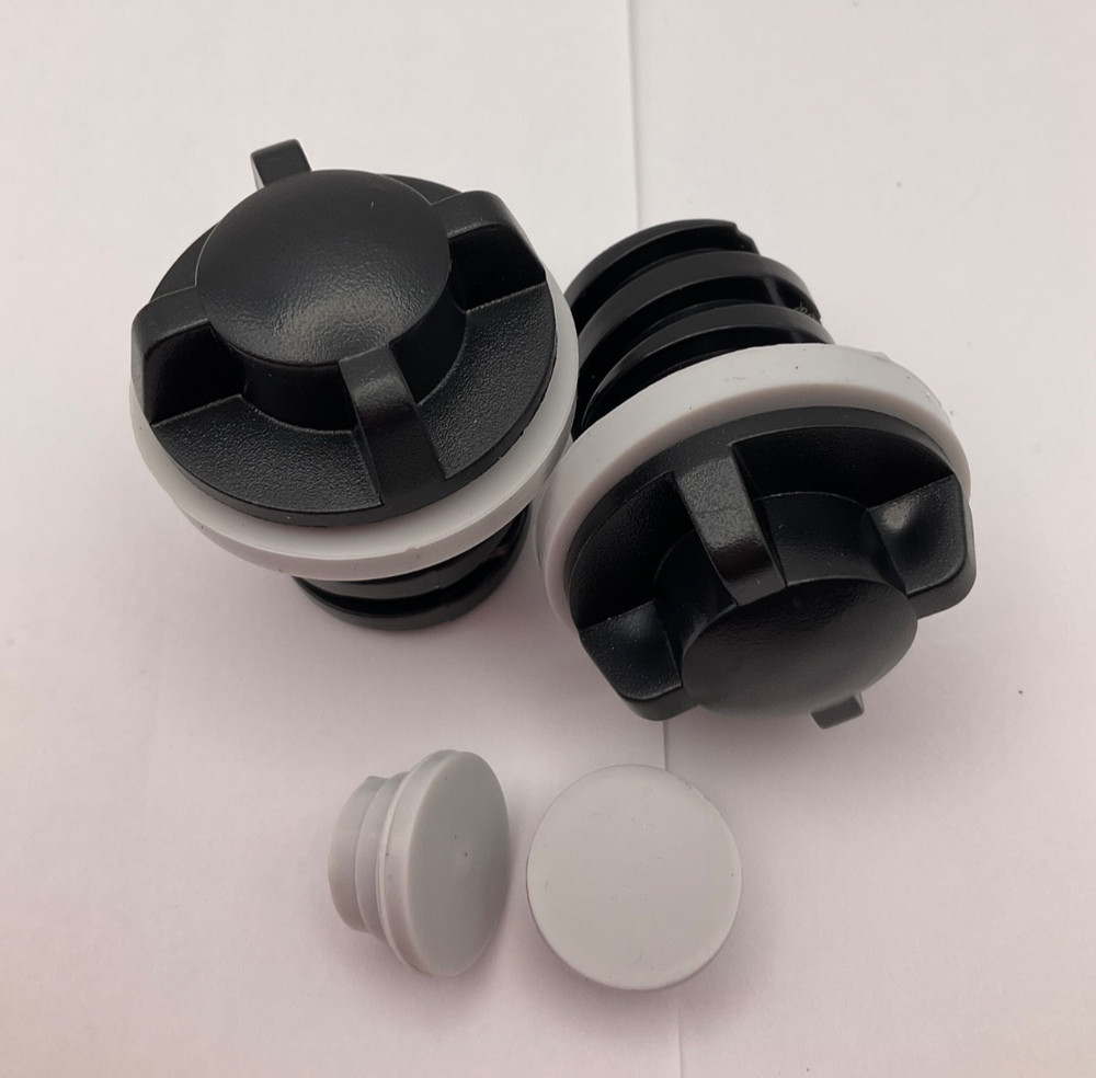2pcs Cooler Drain Plug Compatible with YETI & RTIC Coolers Leak-Proof Plug Repla