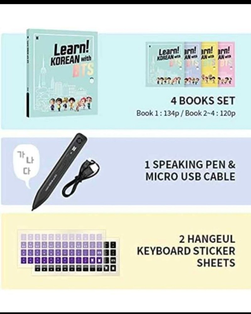 Learn! KOREAN with BTS Language Kit
