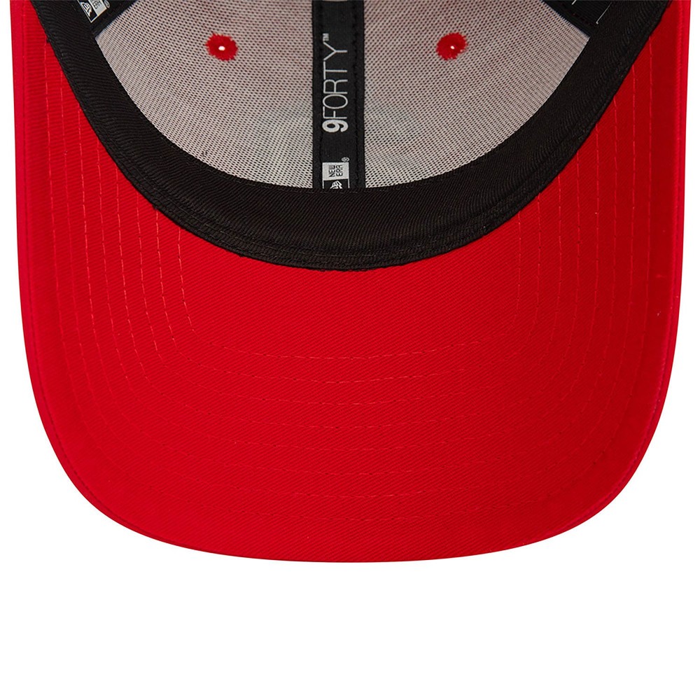 Aprilia Crackle Print Adjustable Cap Red
