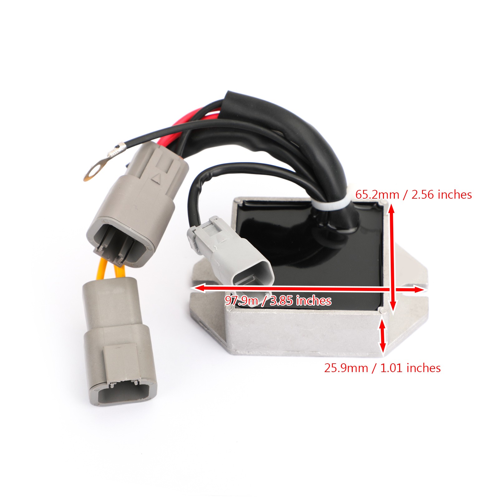 Voltage Regulator Fit for Ski-Doo GTX GSX 600 HO SDI 515176243 515175717 H10