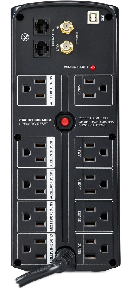 CyberPower 10-Outlet 1325 VA PC Battery Back-Up System