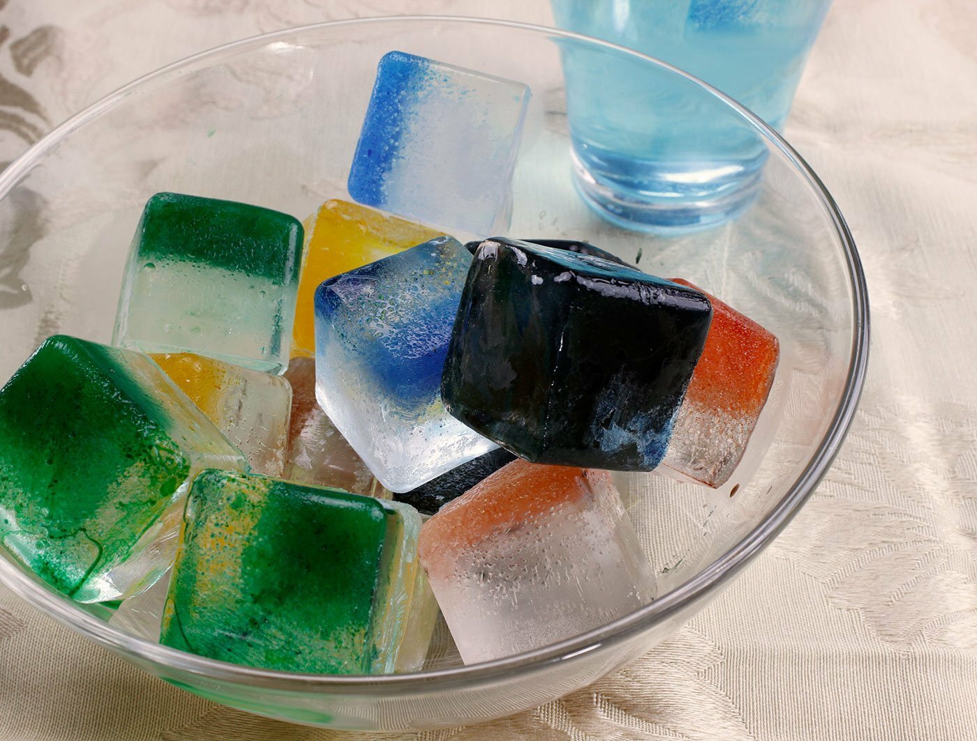 ElbeeHome Silicone Ice Cube Tray, 15 Cube, Set of 2