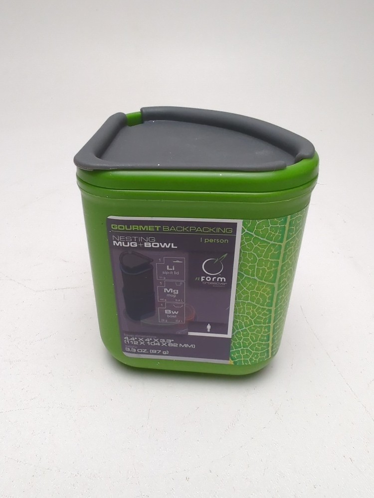 GSI Nesting mug+bowl compact GREEN