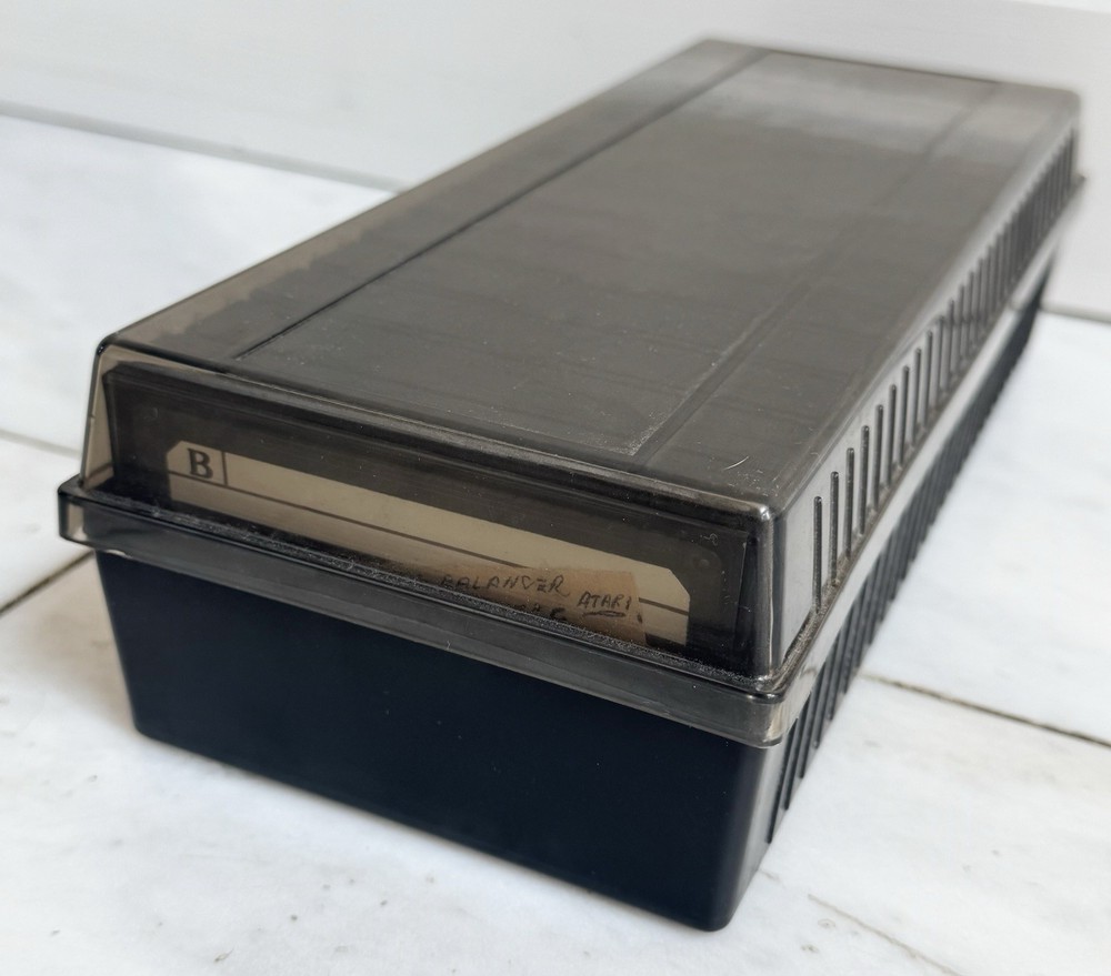Vintage C-20 Cassettes Computer Programs Atari APX Program Exchange W Case